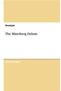 The Mintzberg Debate