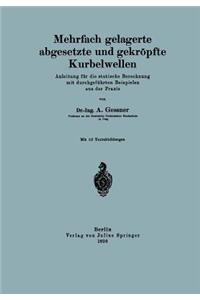 Mehrfach Gelagerte, Abgesetzte Und Gekröpfte Kurbelwellen