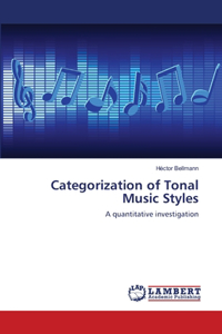 Categorization of Tonal Music Styles