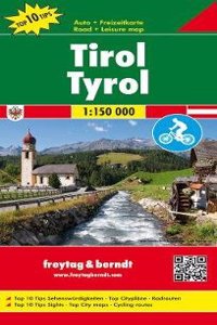 Tyrol Road-,Cycling- & Leisure Map 1:150.000