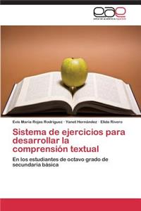 Sistema de Ejercicios Para Desarrollar La Comprension Textual