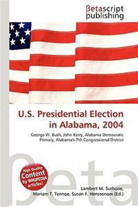 U.S. Presidential Election in Alabama, 2004