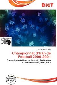 Championnat D'Iran de Football 2000-2001