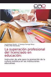 superación profesional del licenciado en educación