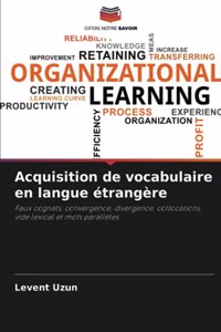 Acquisition de vocabulaire en langue étrangère