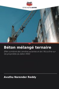 Béton mélangé ternaire