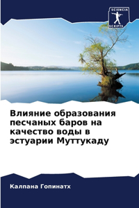 Влияние образования песчаных баров на кач