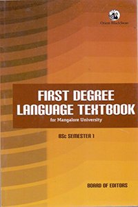 1ST B.SC LANGUAGE TB. FOR MANG. UTY. SEM 1