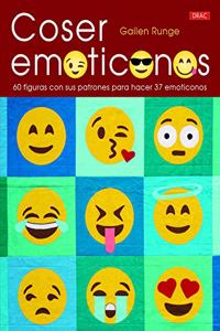 Coser emoticonos: 60 figuras con sus patrones para hacer 37 emoticonos