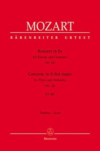 Concerto for Piano No.22 in E-flat major K.482 (Full Score)
