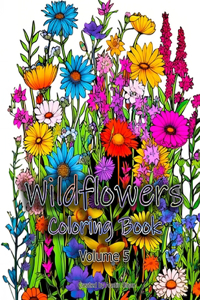 Wildflowers Coloring Book