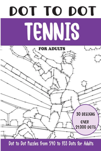 Dot to Dot Tennis for Adults
