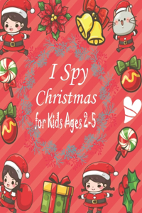 I Spy Christmas Book for Kids Ages 2-5