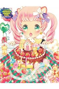 Cute Manga Anime Girls Coloring Book