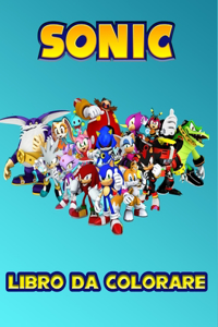Sonic Libro Da Colorare