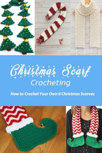 Christmas Scarf Crocheting