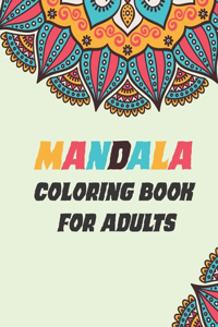 Mandala coloring Book for adults