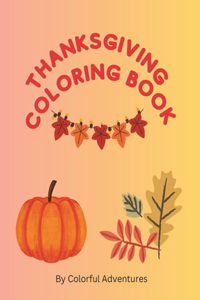 Thanksgiving Coloring Book for Kids