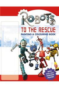 Robots To The Rescue Painting
