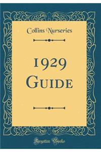 1929 Guide (Classic Reprint)