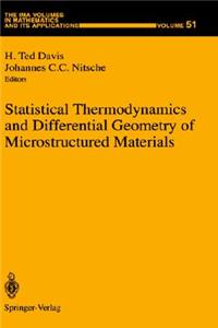 Statistical Thermodynamics and Differential Geometry of Microstructured Materials