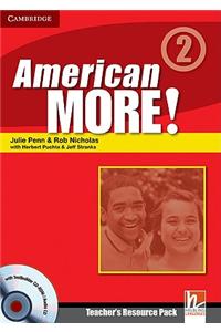American More! Level 2 Teacher's Resource Pack with Testbuilder CD-Rom/Audio CD