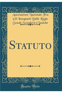 Statuto (Classic Reprint)