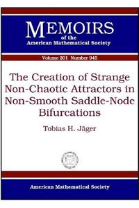 Creation of Strange Non-chaotic Attractors in Non-smooth Saddle-node Bifurcations