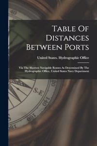 Table Of Distances Between Ports