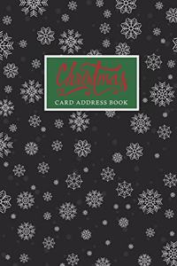 Christmas Card Address Book