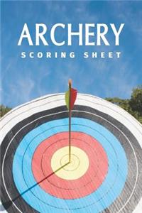 Archery Scoring Sheet