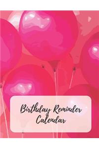 Birthday Reminder Calendar