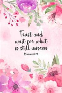 Trust and Wait For What Is Still Unseen Romans 8