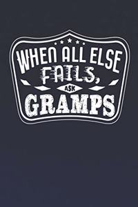 When All Else Fails Ask Gramps