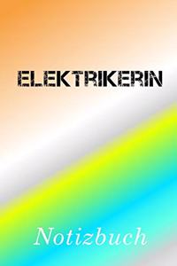 Elektrikerin Notizbuch