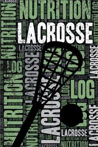 Lacrosse Nutrition Log and Diary