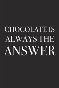 Chocolate Is Always the Answer