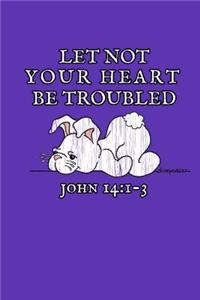 Let not your heart be troubled John 14: 1-3