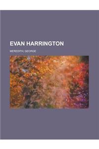 Evan Harrington - Volume 1