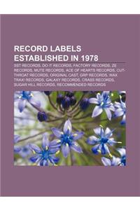 Record Labels Established in 1978