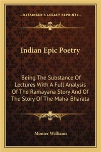 Indian Epic Poetry