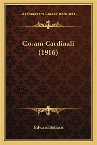 Coram Cardinali (1916)