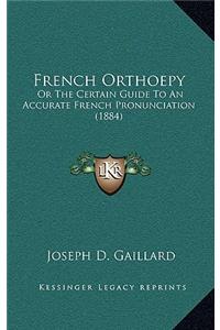 French Orthoepy