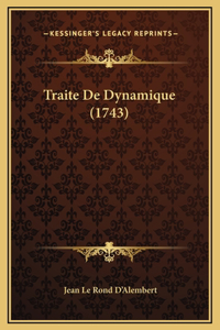 Traite De Dynamique (1743)