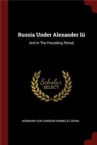 Russia Under Alexander Iii