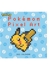 Pokemon Pixel Art 2021 Wall Calendar