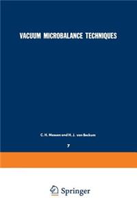 Vacuum Microbalance Techniques