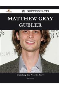 Matthew Gray Gubler 53 Success Facts - Everything You Need to Know about Matthew Gray Gubler