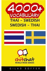 4000+ Thai - Swedish Swedish - Thai Vocabulary