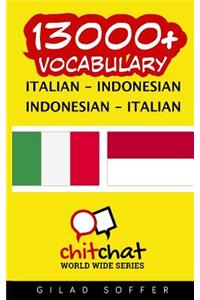 13000+ Italian - Indonesian Indonesian - Italian Vocabulary